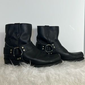 Durango Men's Size 11 D Motorcycle Harness Boot # 27017 Black US Square Toe